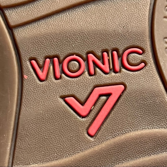 Vionic Naples Cream Suede Crystal Thong Comfort Sandals - Picture 12 of 12